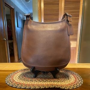 Coach Vintage Flap Bag in Brown/Saddle - EUC!! Style #9135